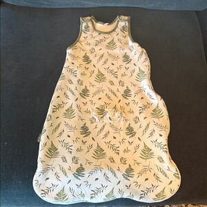 Bamboo Sleep Sack with Leaf Print